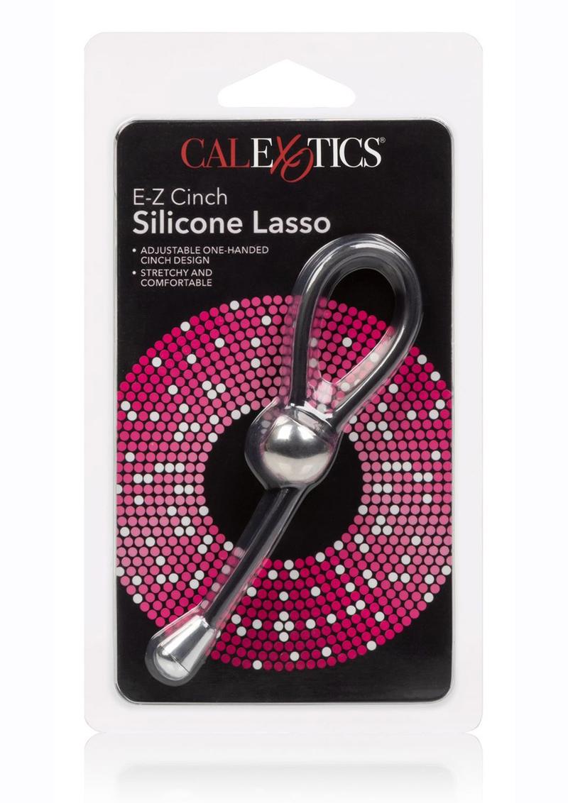 Anillo para el pene no vibratorio Ez Cinch Silicone Lasso