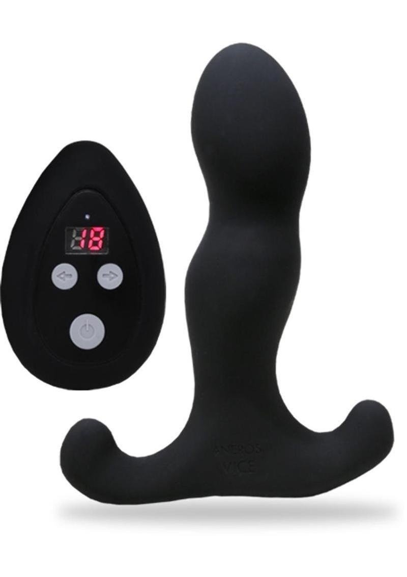 Aneros Vice 2 Estimulador de punto G masculino vibrador Estimulador de próstata Control remoto Silicona