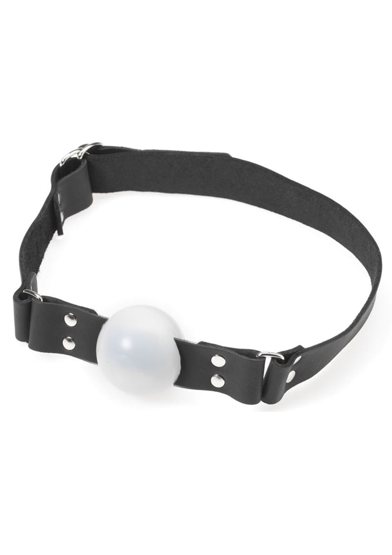 Hard Plastic Ball Gag - D Ring