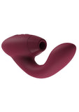 Womanizer Duo Clitoral And G-Spot Stimulator Silicone USB Rechargeable Waterproof Bordeaux