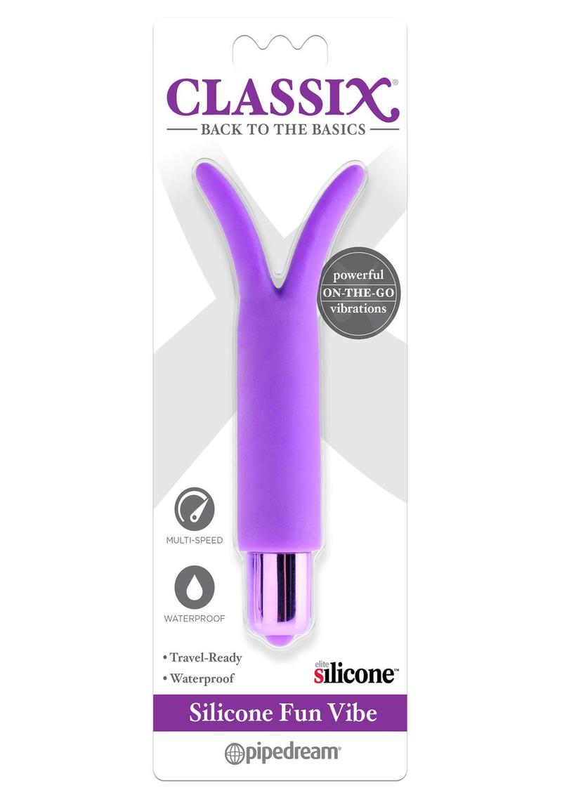 Silicone Fun Vibe Purple