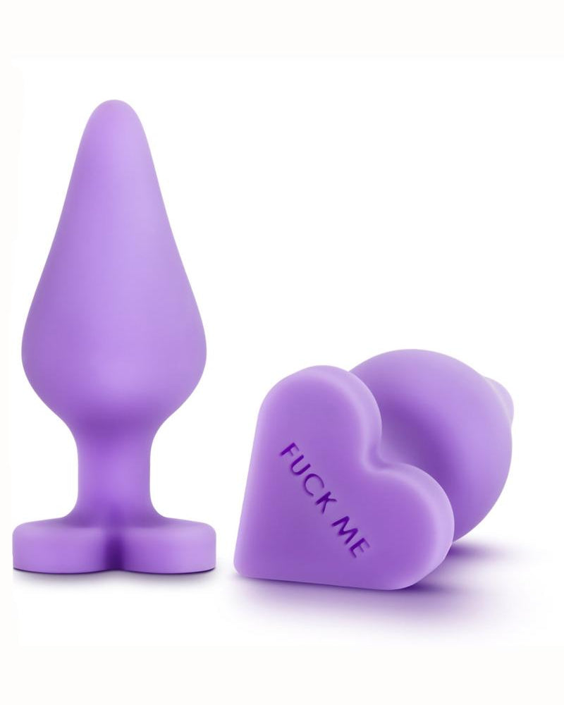Play With Me Naughtier Candy Heart Fuck Me Purple