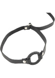 Extremeline O Ring Gag Leather 1.125 Black