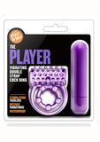 Play With Me The Player Cock Ring Purple