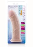 Au Naturel Dildo With Suction Cup 8 Inch Vanilla