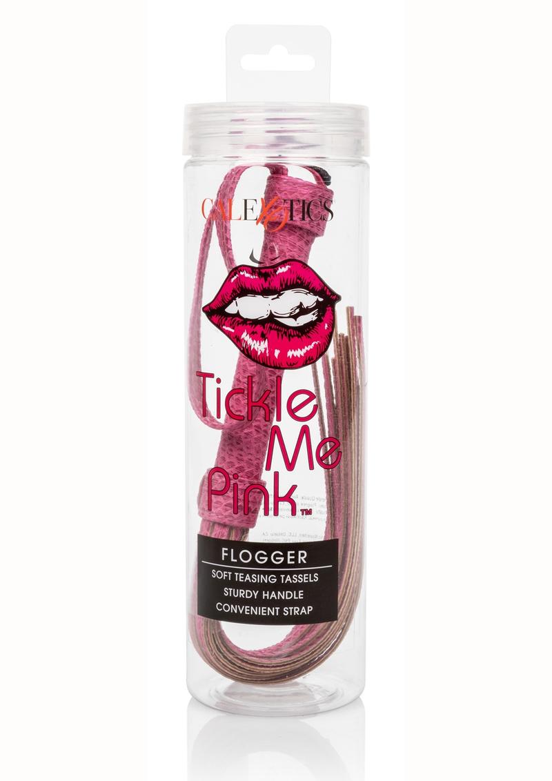 Tickle Me Pink Flogger Whips Pink