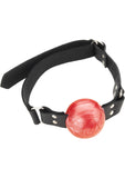 Large Red Ball Gag - D Ring