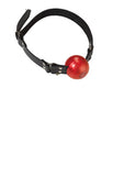 Large Red Ball Gag - D Ring