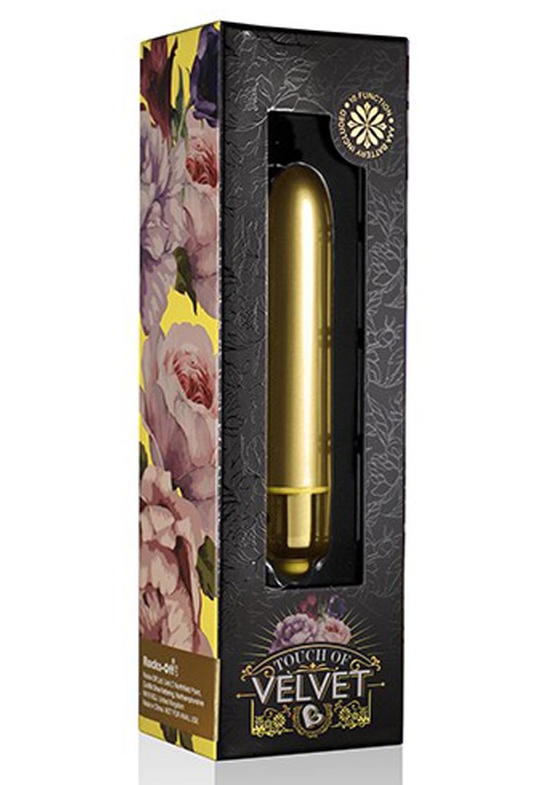 Vibrador multifunción Touch Of Velvet Sunflower Summer, resistente al agua, color amarillo