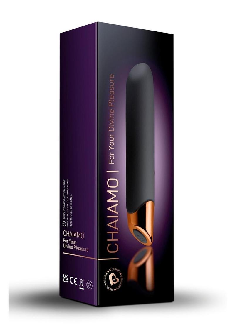 Chaiamo Black Vibrator Multifunction Waterproof