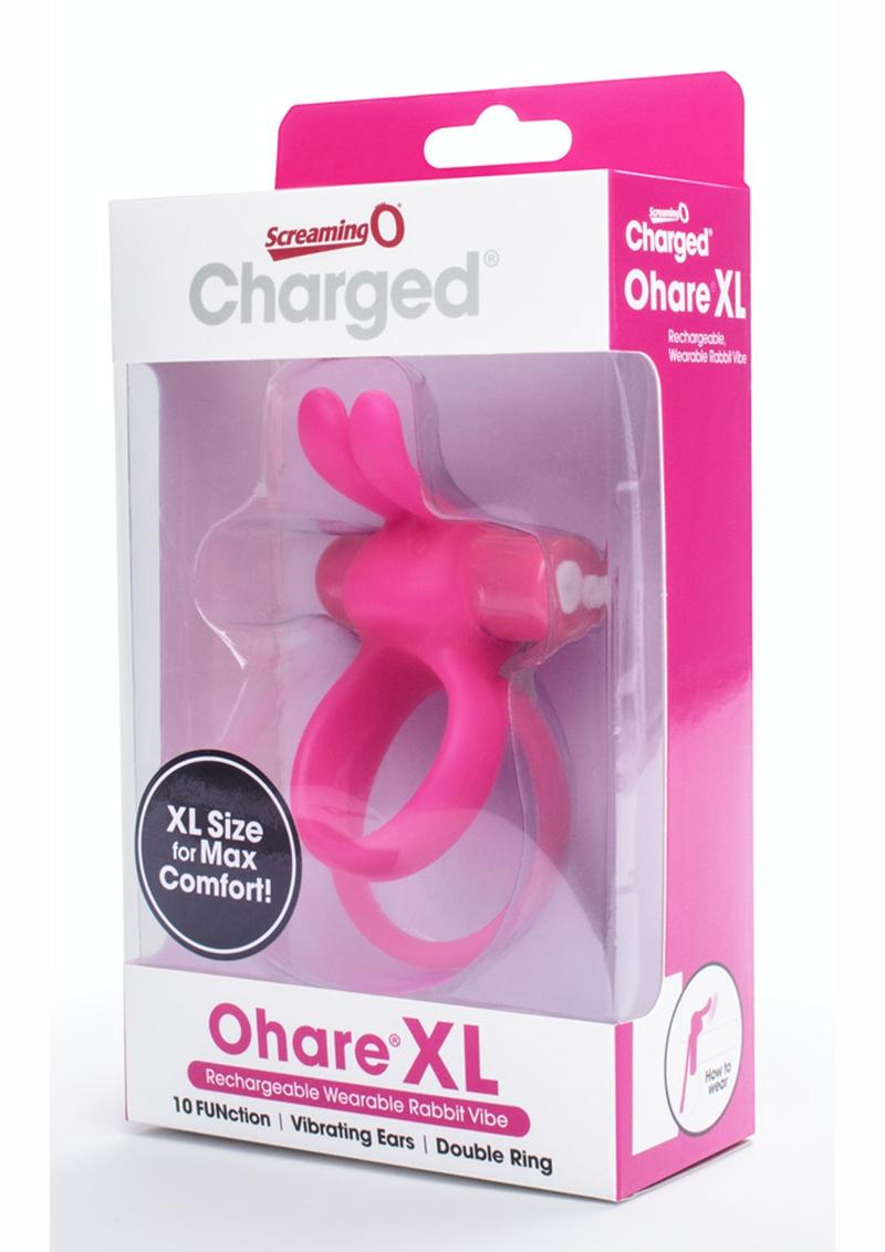 Vibrador Ohare XL Mini rosa con carga