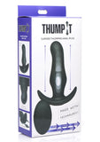 Thump It Curved Silicone Butt Plug  Silicone Rechargeable