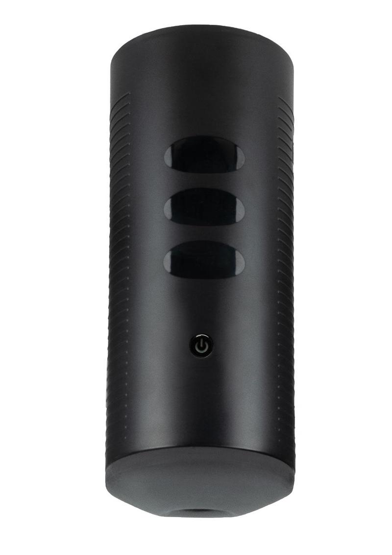 Kiiroo Titan Feel Pornstars Interactive Experience Vibrating Masturbator For Men Black 8.7 Inch