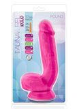 Au Naturel Bold Pound Dildo 8.5 inch Suction Cup Non Vibrating Pink