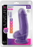 Au Naturel Bold Beefy Dildo 7 inch Suction Cup Non Vibrating