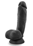 Au Naturel Bold Pound Dildo 8.5 inch Suction Cup Non Vibrating Black