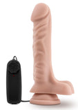 Dr Skin Dr James Vibe Cock W/suction Vanilla Harness Accessory