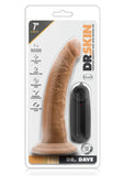 Dr Skin Dr Dave Vibe Cock W/suction Mocha 7 inch