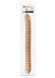 Dr Skin Double Dildo Dual Penetration Mocha 18 Inches