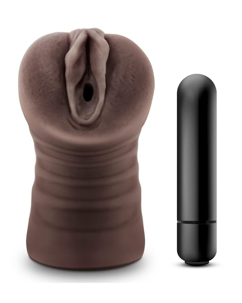 Hot Chocolate Brianna Chocolate Mouth Masturbator Non Vibrating