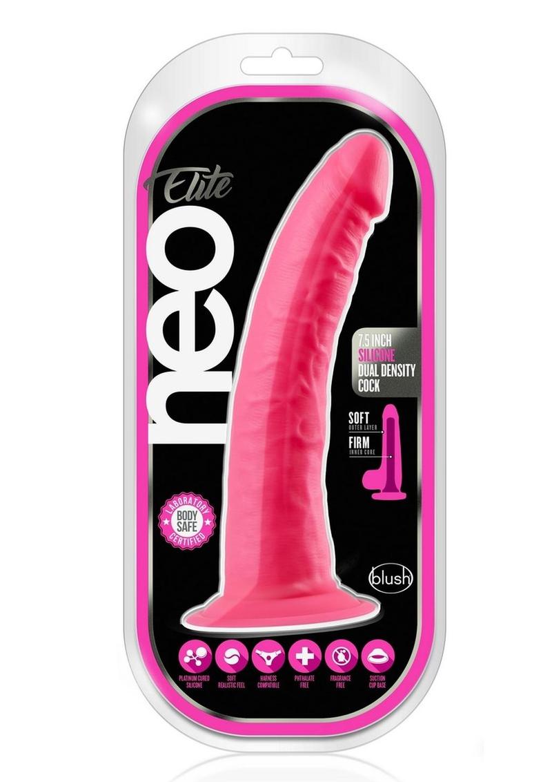 Neo Elite Ddense Cock 7.5 inch Suction Cup