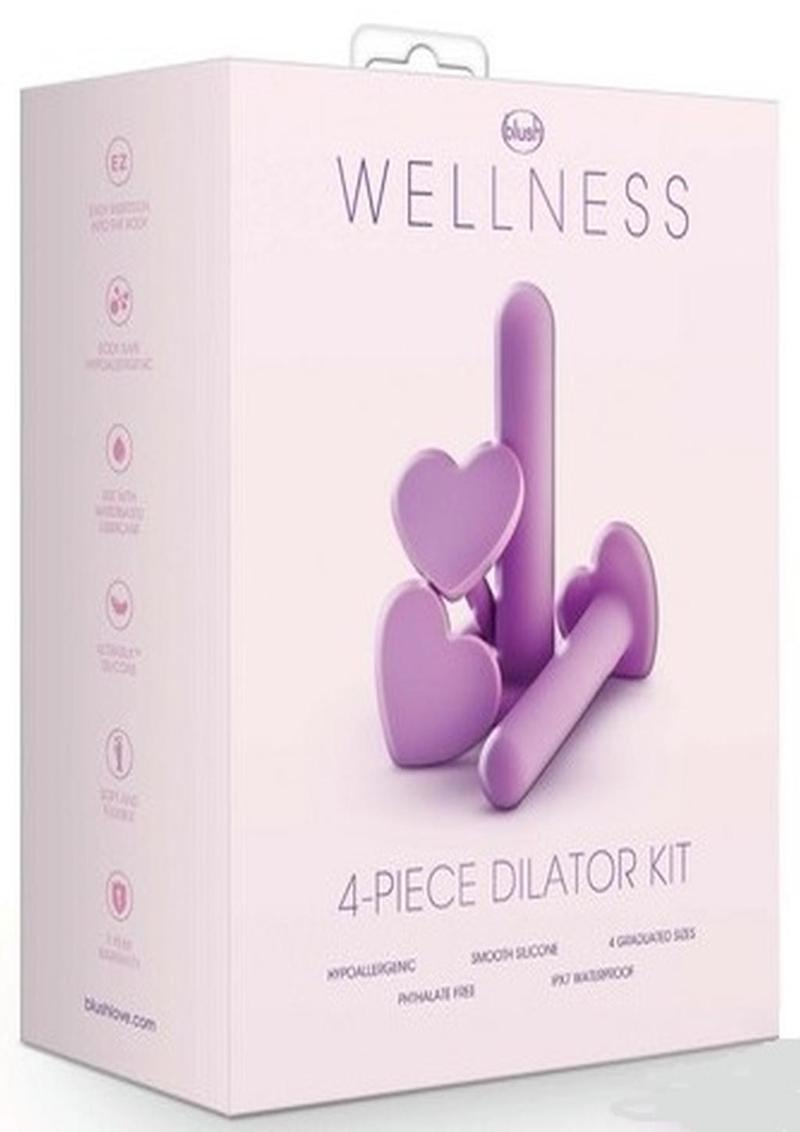 Kit dilatador Wellness Expansor morado de silicona sin vibración