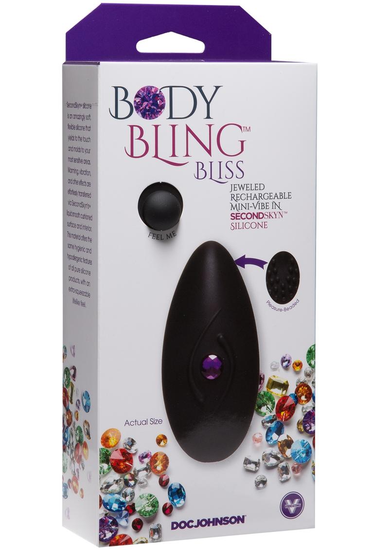 Body Bling Bliss Mini Vibe Purple Multispeed Waterproof