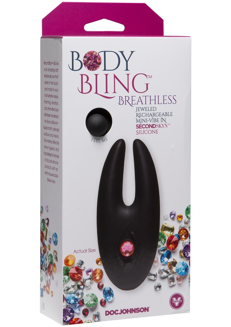 Body Bling Breathless Mini Vibe Pink Multispeed Waterproof