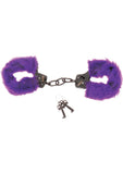 Purple Fur Line Handcuffs