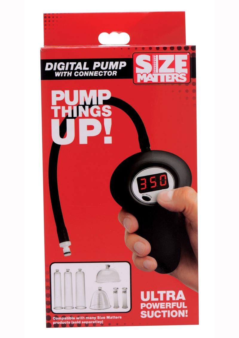 Bomba digital Size Matters con conector negro