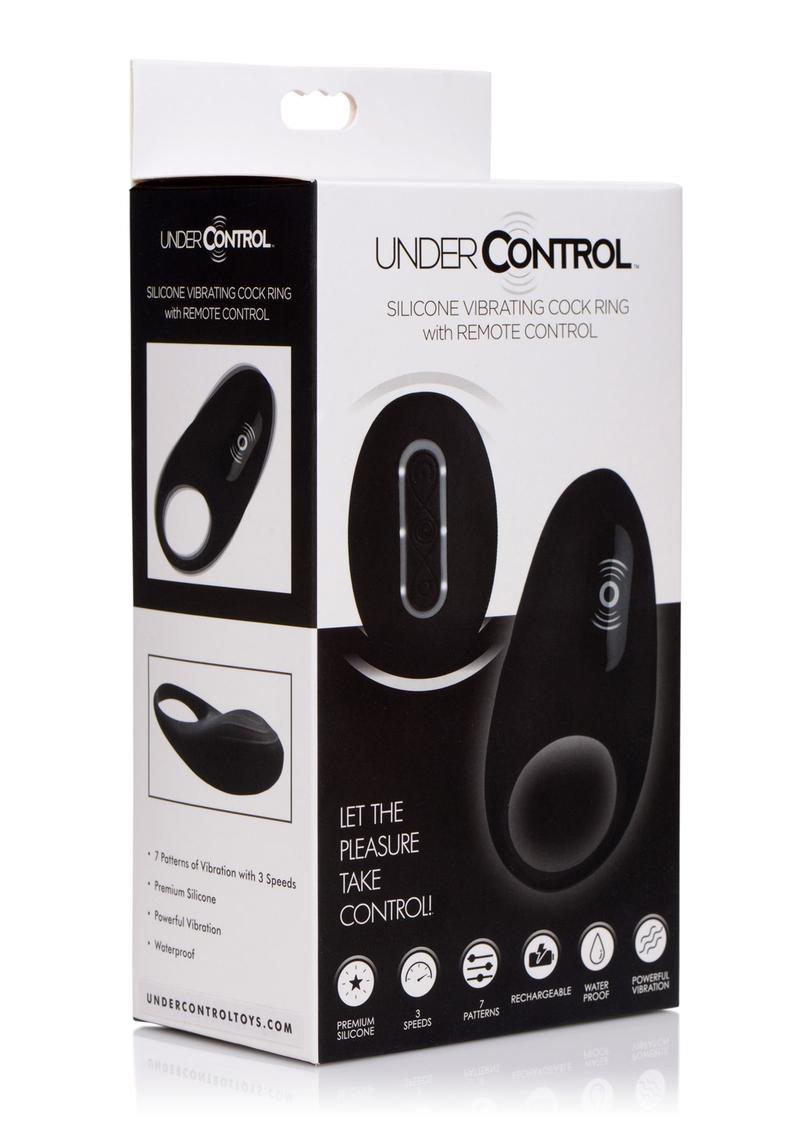 Under Control Vibe Cockring W/ Remote Control Vibrating