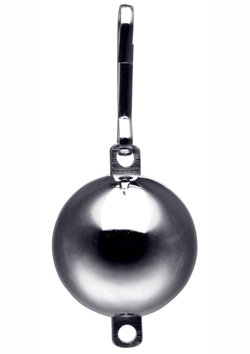 Master Series Oppressor`s Orb 8 Ounce Ball Weight With Connection Point Stainless Steel