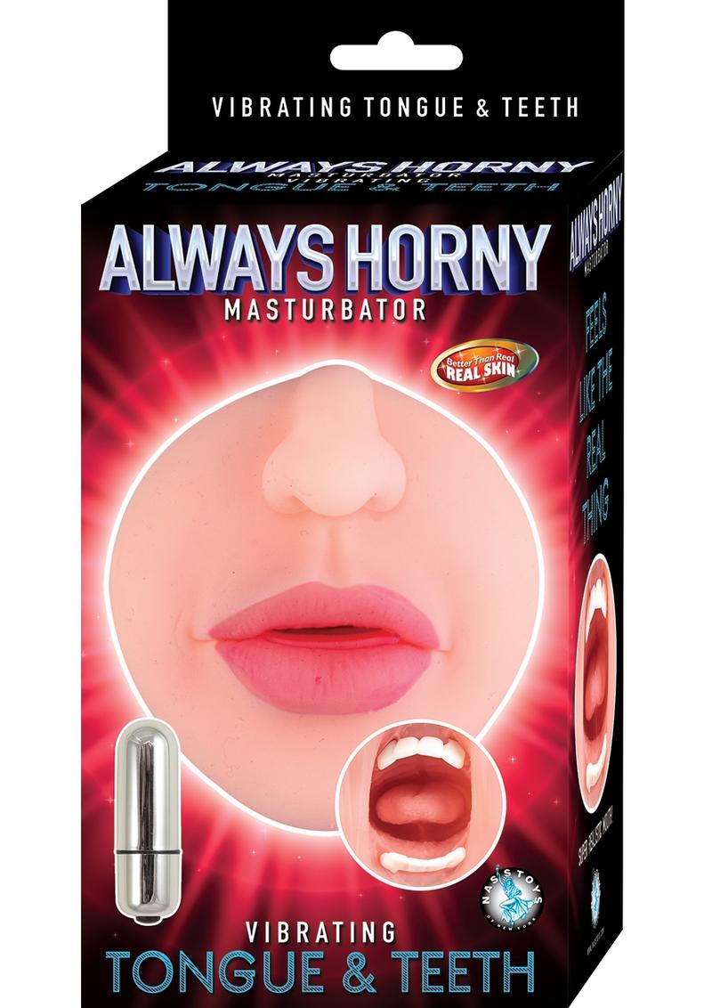 Masturbador bucal con lengua y dientes Allways Horny Vibe