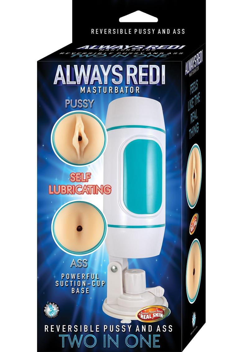 Masturbador Always Redi Masturbador de coño y culo Impermeable Sin vibración