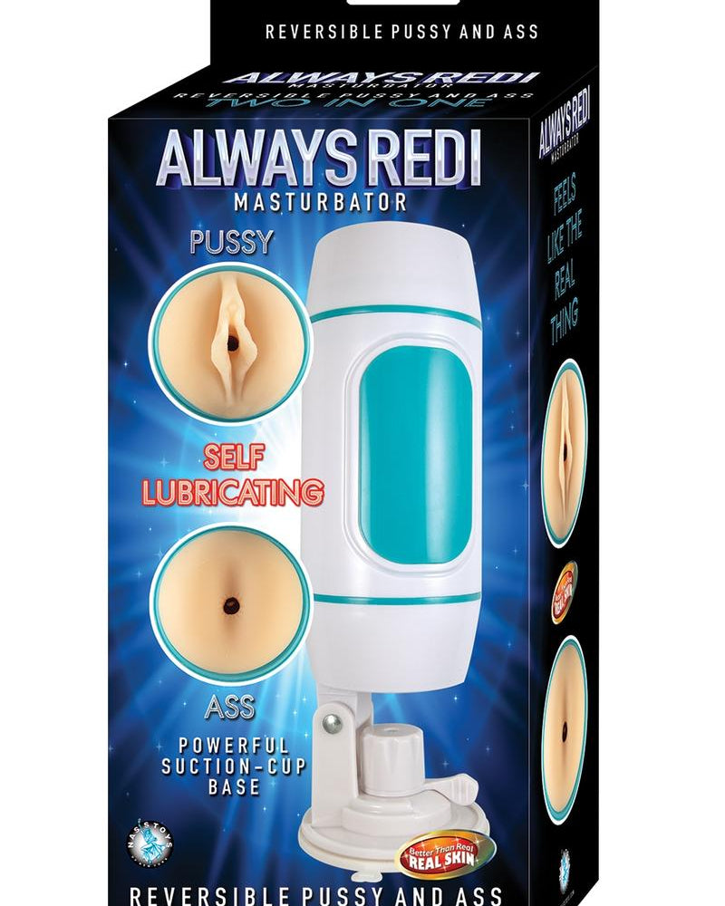 Masturbador Always Redi Masturbador de coño y culo Impermeable Sin vibración
