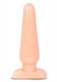 Hard Rider Large Plug Beige Anal Plug Non Vibrating