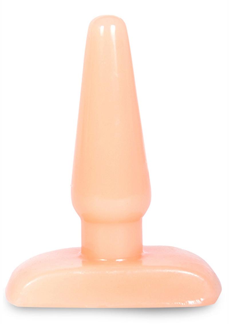 Hung Rider Small Plug Beige Anal Plug Non Vibrating