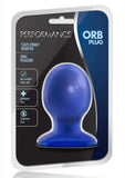 Tapón anal Performance Orb Plug Indigo sin vibración