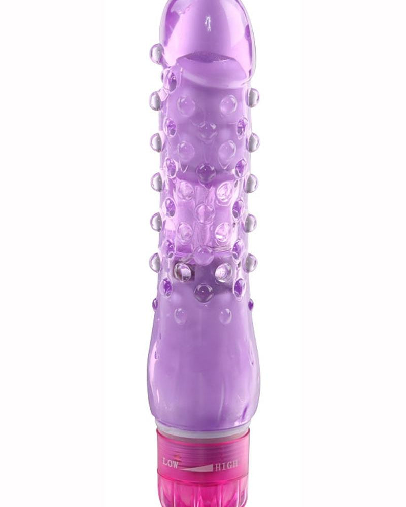 Rock Candy Ima Joy Dots Vibrator Multi Speed Waterproof Purple