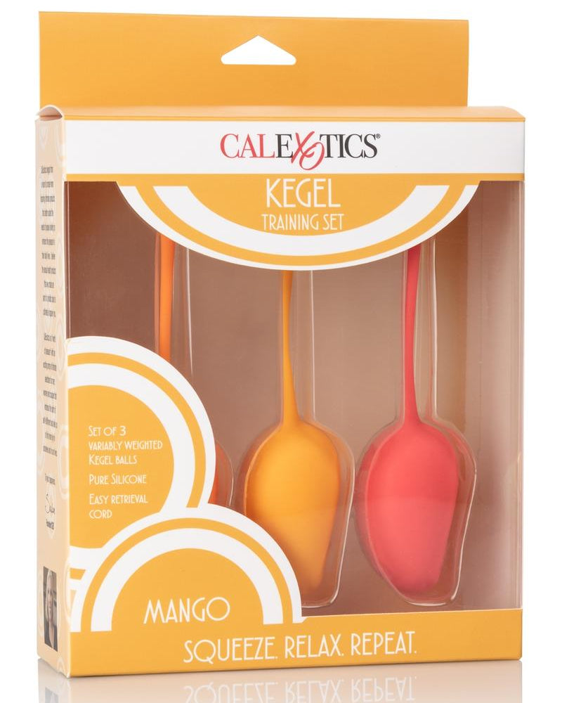 Kit de entrenamiento de Kegel de silicona con mango