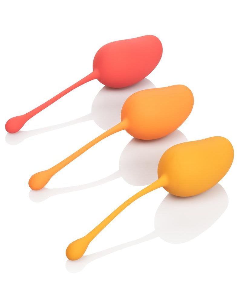 Kit de entrenamiento de Kegel de silicona con mango
