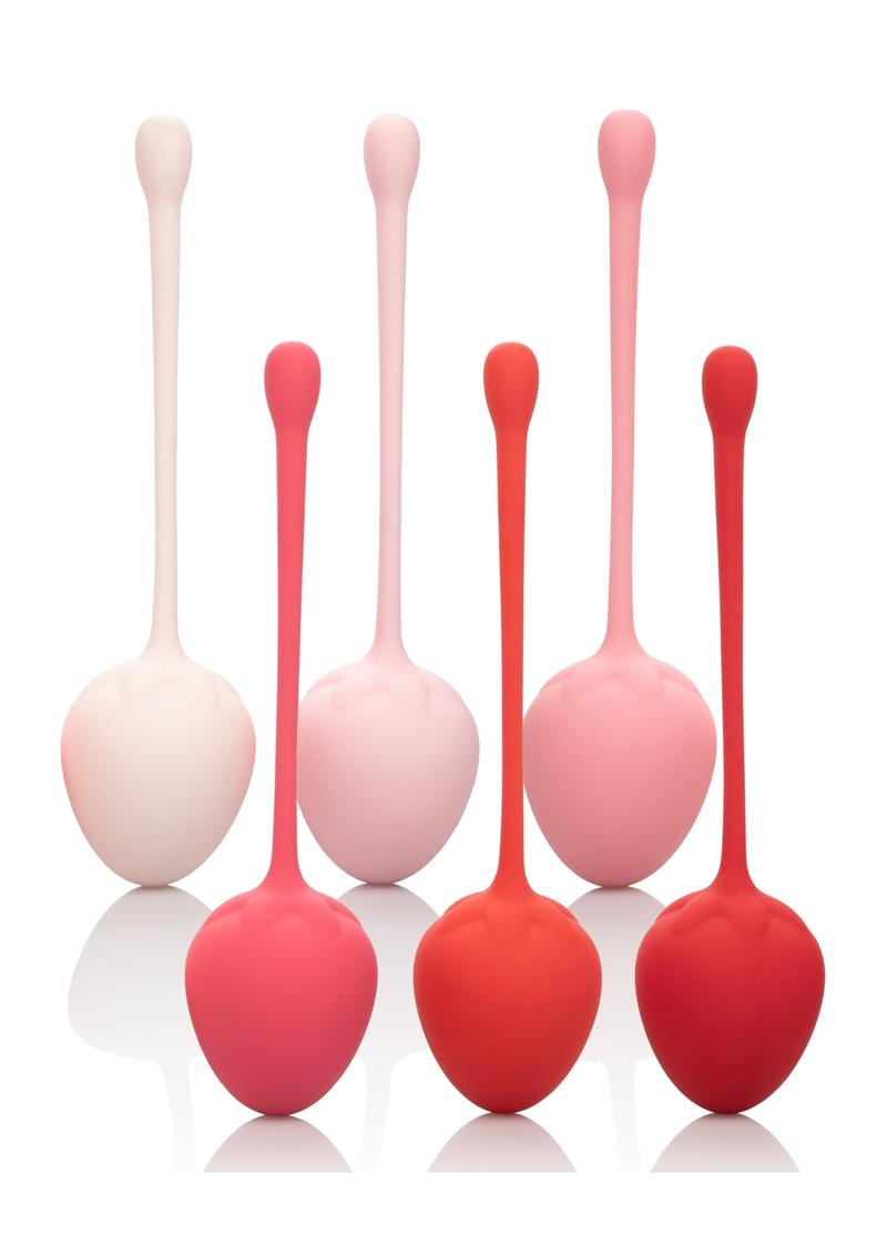 Kegel Training Set Stwbry Silicone