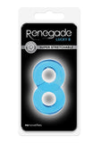 Renegade Lucky 8 Blue cockring