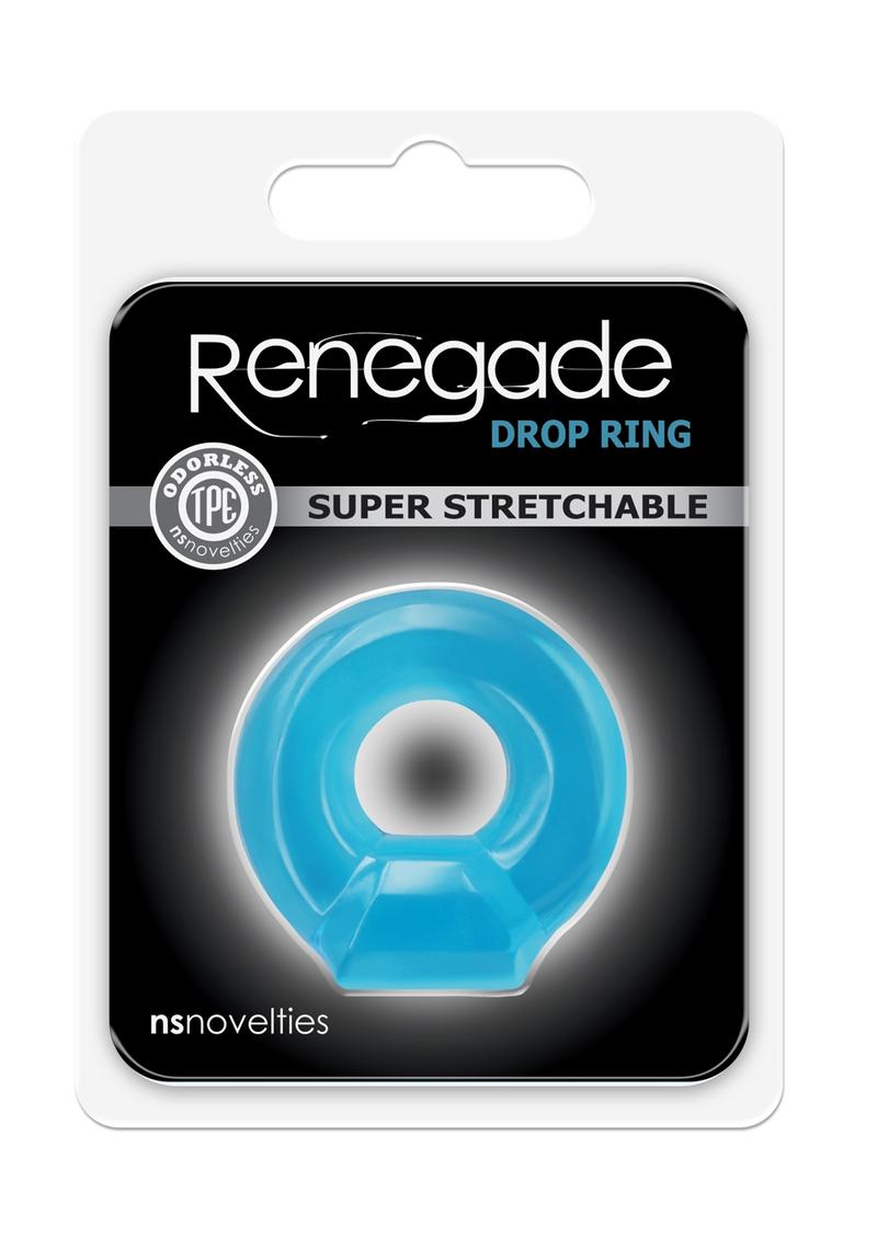 Renegade Drop Ring Blue Cockring