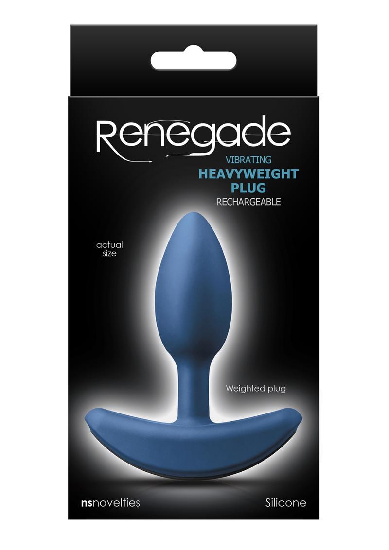 Tapón anal azul Renegade Heavyweight Sm