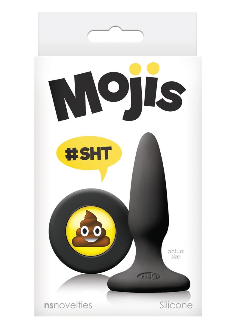 Mojis Sht Butt Plug Black