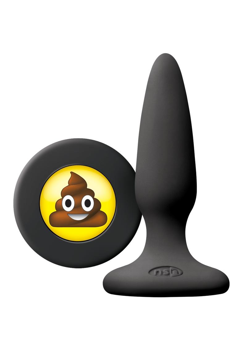 Mojis Sht Butt Plug Black