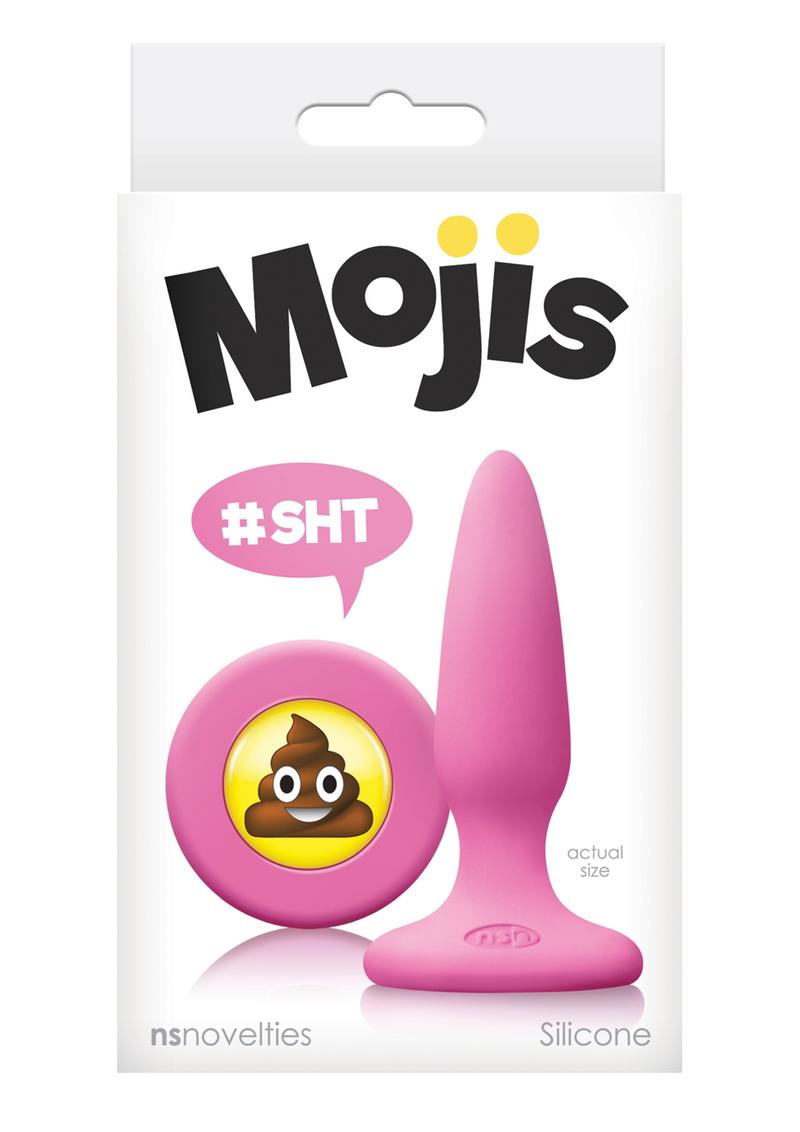 Mojis Sht Butt Plug Pink Non Vibrating Silicone