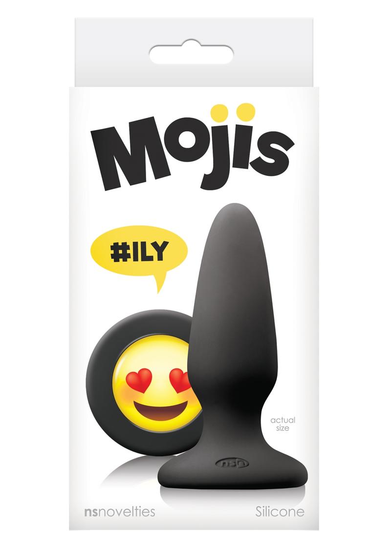 Mojis Ily Butt Plug Med Black