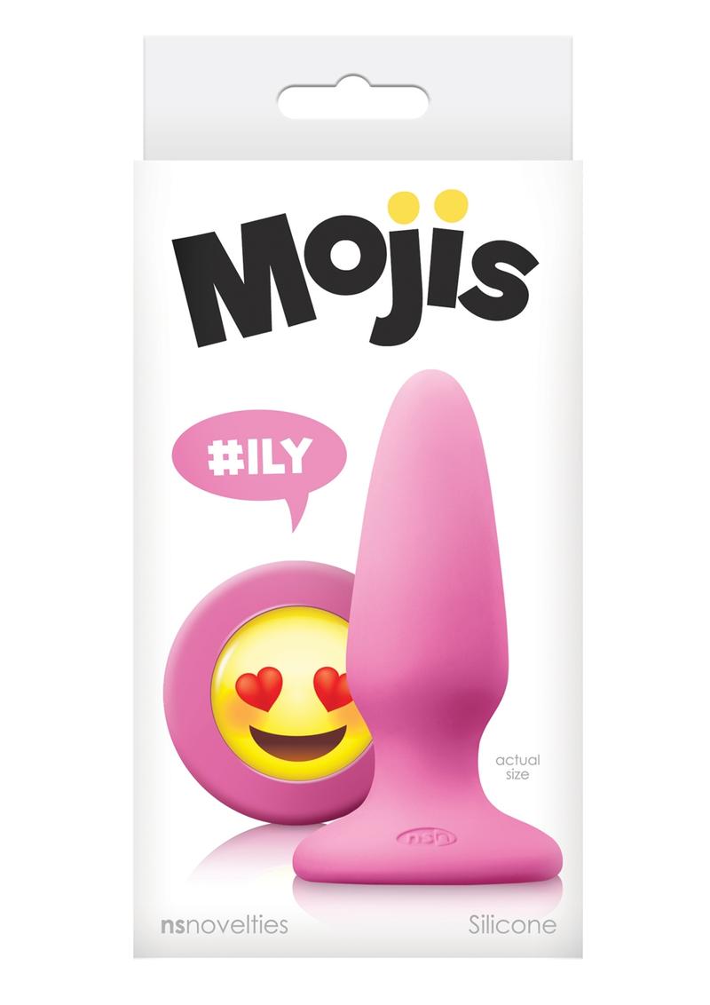 Mojis Ily Butt Plug Med Pink